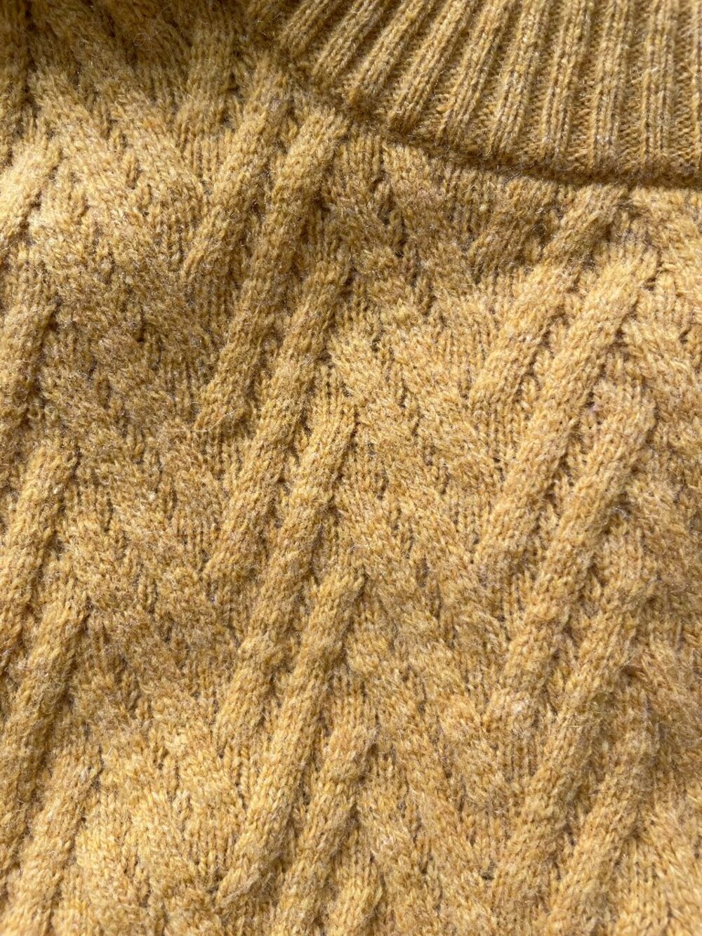 Patagnia Wool Knit Sweater - Chevron Pattern, Women's Large - Picture 3 of 5